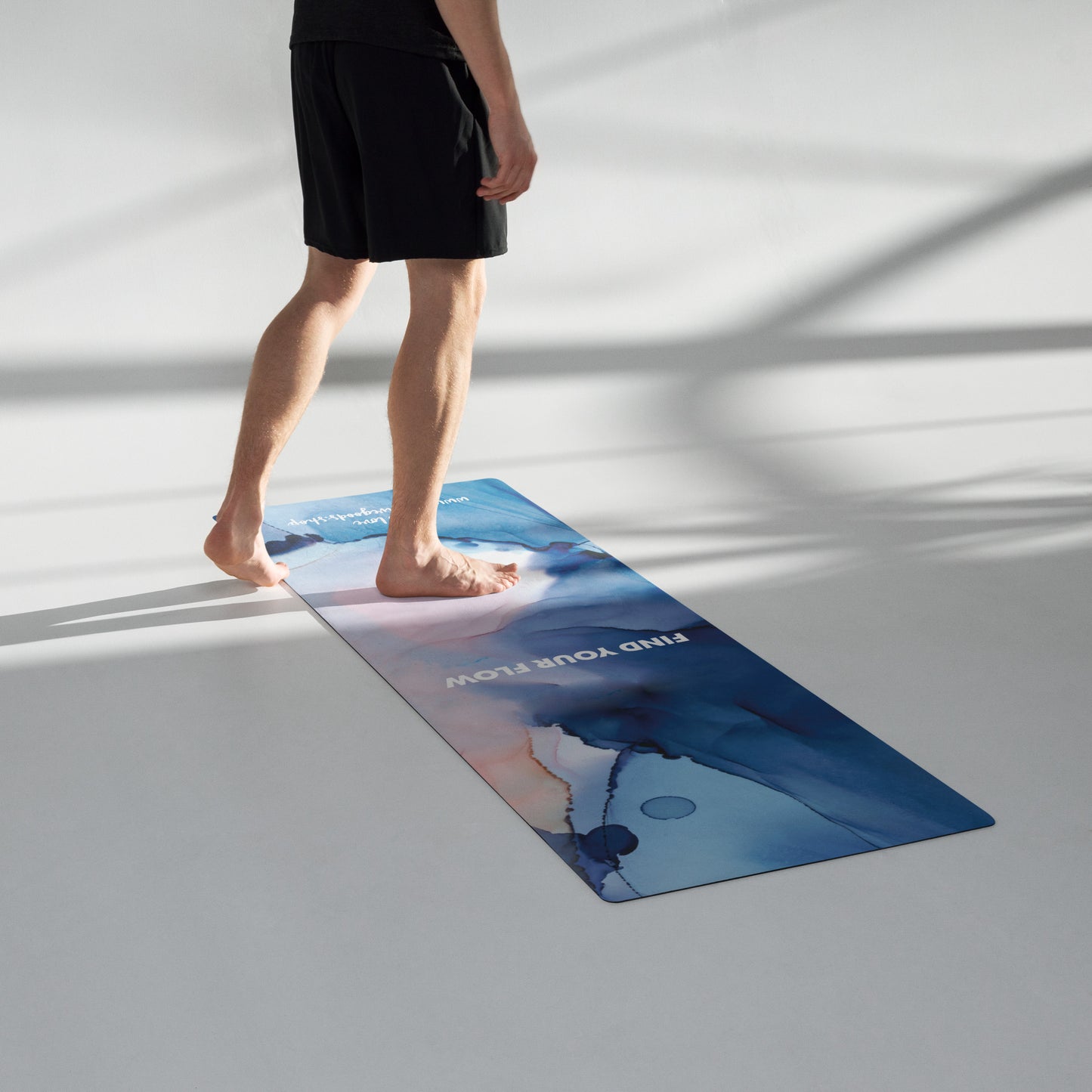 Yoga mat "FIND YOUR FLOW"