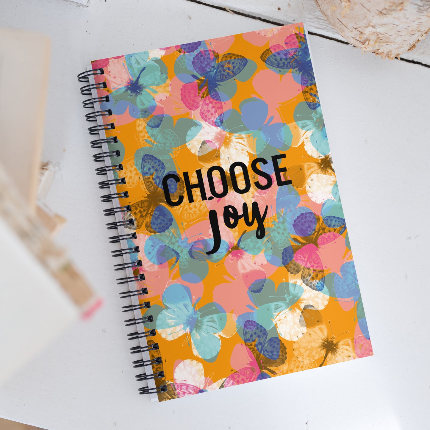 Spiral notebook "CHOOSE JOY"