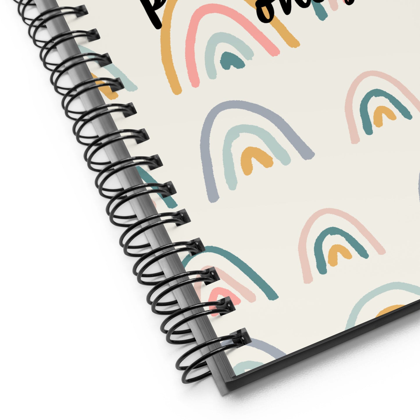 Spiral notebook "POSITIVE VIBES ONLY"