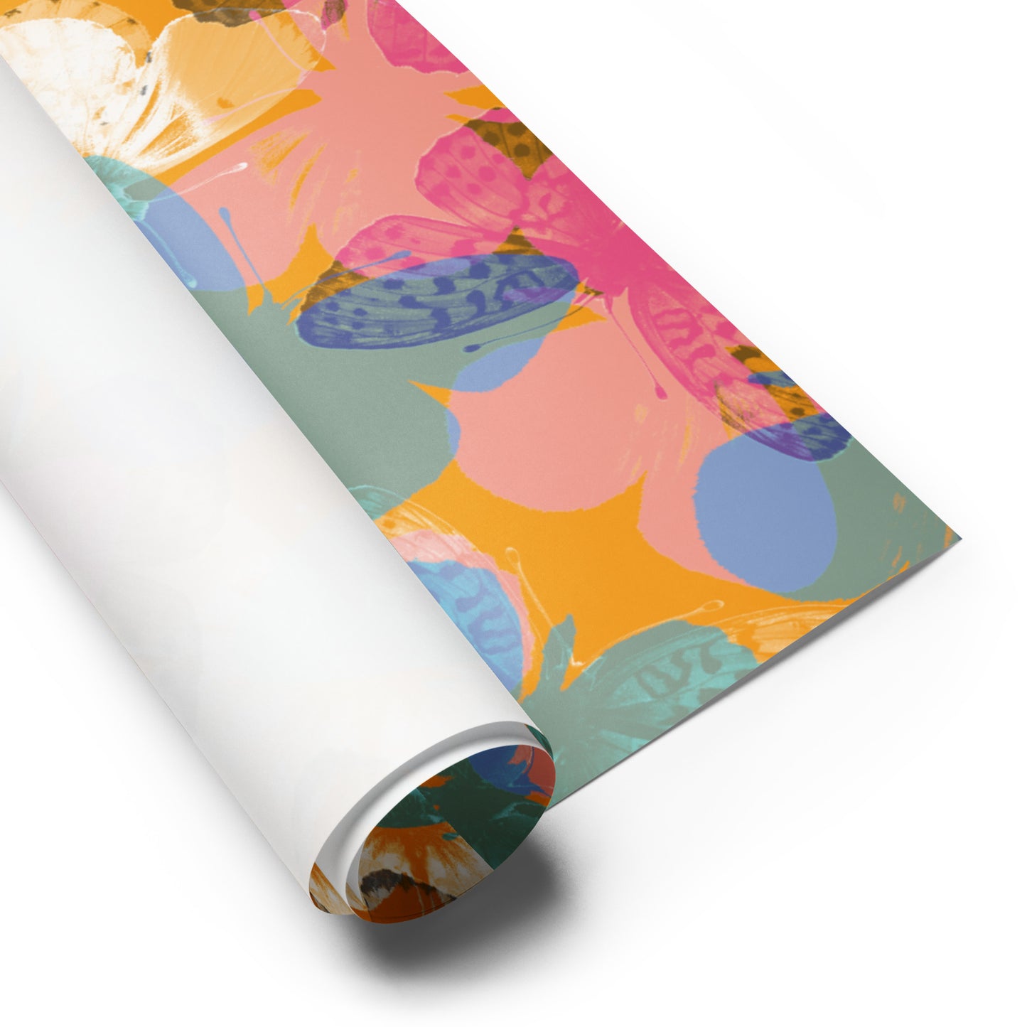 Colorful Butterfly Wrapping Paper
