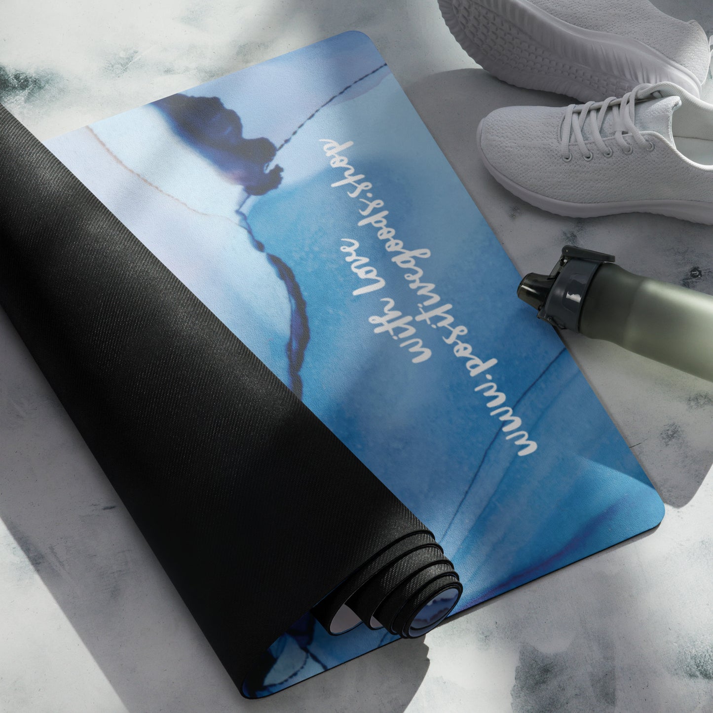 Yoga mat "FIND YOUR FLOW"