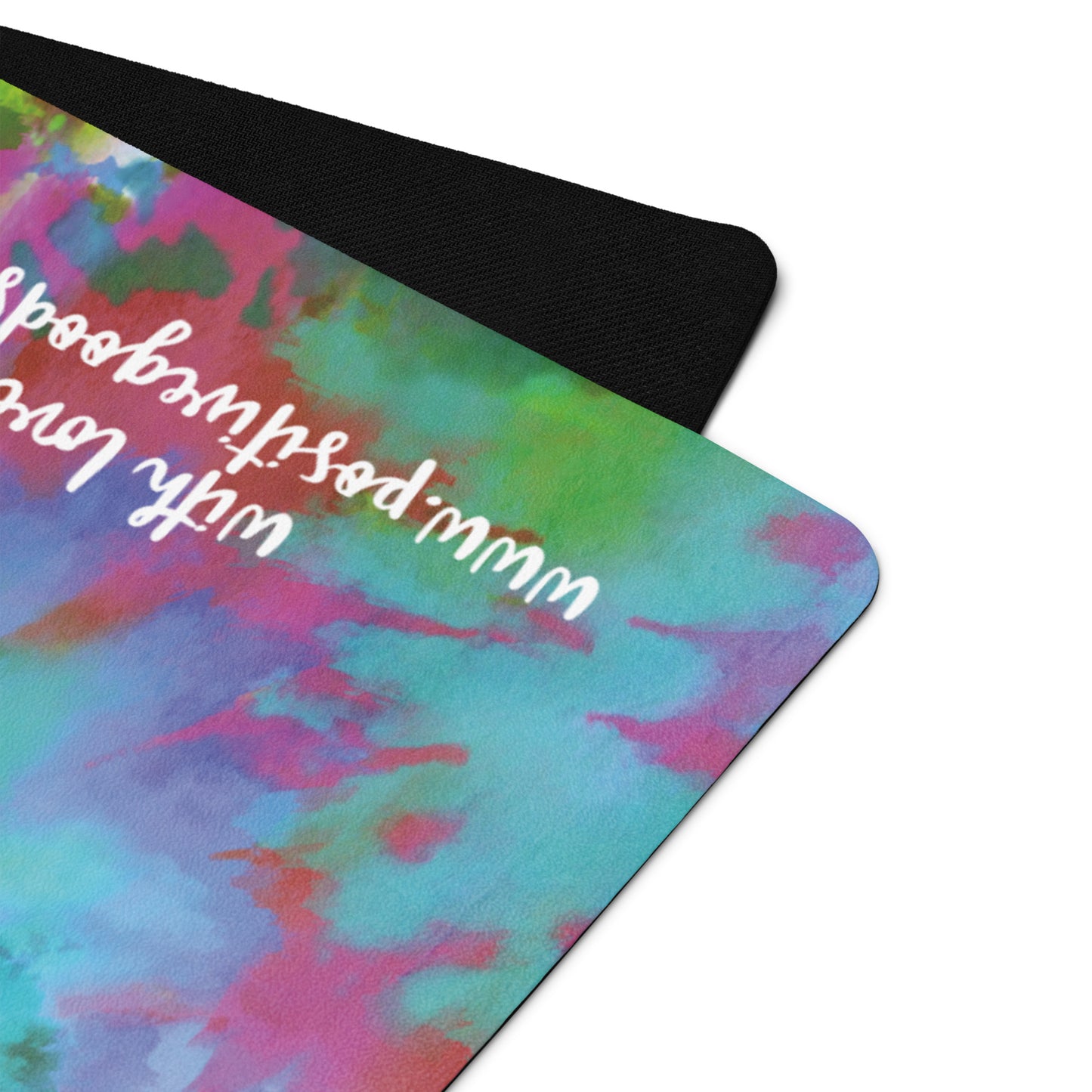 Yoga mat "BREATHE IN PEACE, BREATHE OUT STRESS"